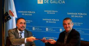 Germán Collazo (CEG) e Julio Comesaña (Xunta-Sanidade)