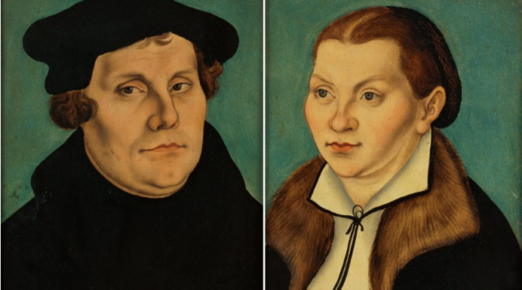 Retrato de Lutero y Katharina Bora